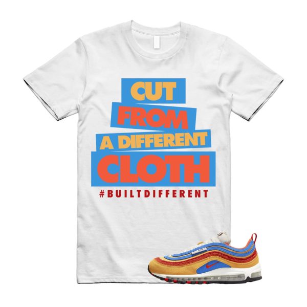 CLOTH T Shirt to match Air Max 97 SE Running Club Orange Pollen Light Photo Blue Multicolor Jezsport.com