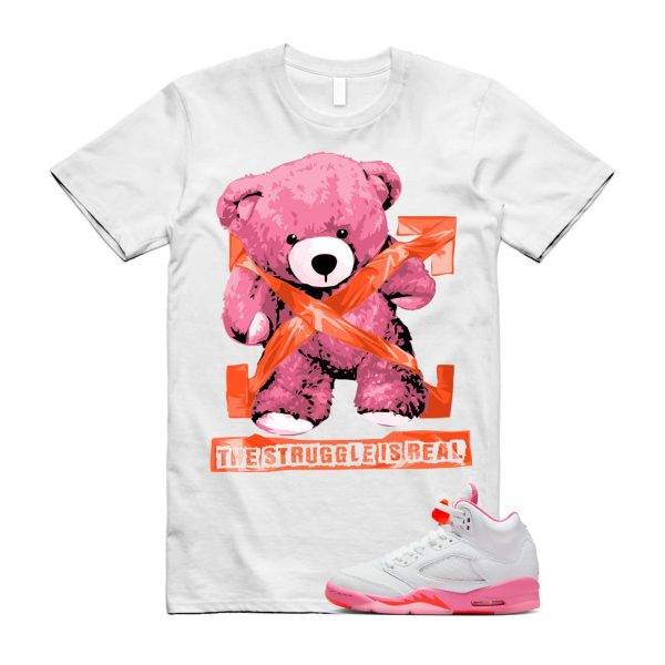 STRUG T Shirt to match 5 Pinksicle Safety Orange Retro WNBA Pink Jezsport.com