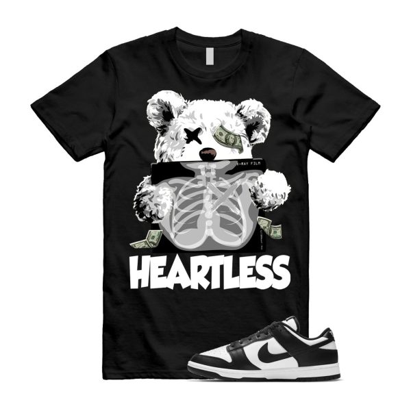 Dunk Panda White Black Low Retro Classic Traditional T Shirt Match HEART Jezsport.com