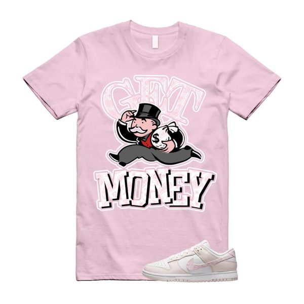 GM T Shirt to match N Dunk Low WMNS Pink Paisley Essential Pack White Pearl Medium Soft Jezsport.com