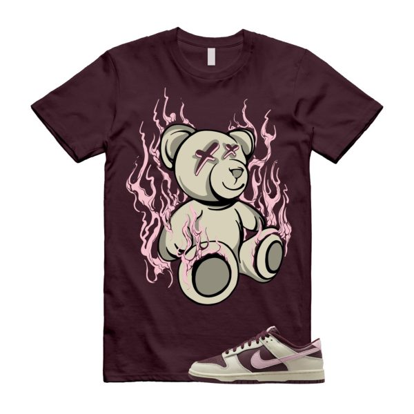 LIT T Shirt to match Dunk Low Valentine’s Day Pale Ivory Medium Soft Pink Night Maroon Retro PRM Jezsport.com