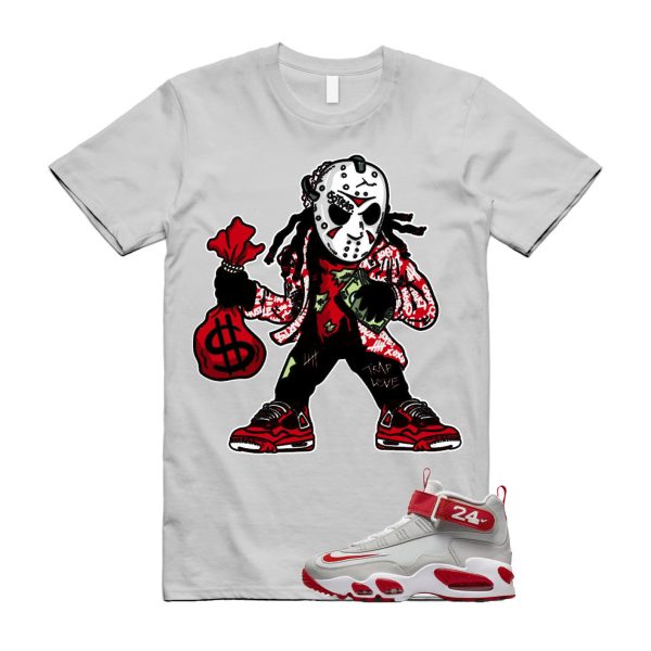 JASON T Shirt to match N Air Griffey Max 1 Cincinnati Reds Pure Platinum University White Jezsport.com