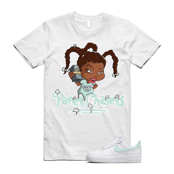 PC T Shirt to match N Air Force 1 Low Jade Ice White Jezsport.com