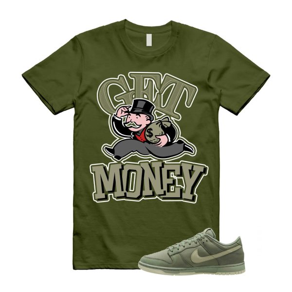 GM T Shirt to match N Dunk Low Premium Oil Green Olive Aura Phantom Jezsport.com