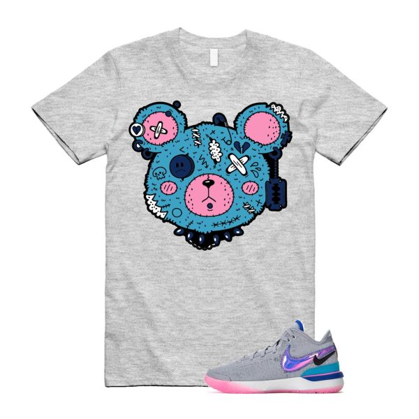 GB T Shirt to match N Zoom LeBron NXXT Gen Wolf Grey Pink Spell Hyper Royal Jezsport.com