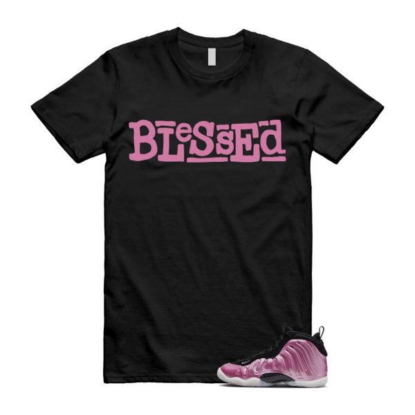 B2 T Shirt to match N Little Posite One Polarized Pink Metallic Silver Black White Foamposite Jezsport.com