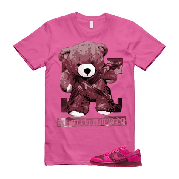 STRUG T Shirt to match N Dunk Low WMNS Valentine’s Day Team Red Pink Prime  Jezsport.com