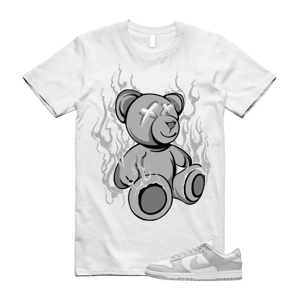 LIT T Shirt to match N Dunk Low Grey Fog White Jezsport.com