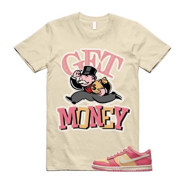 GM T Shirt to match N Dunk Low Strawberry Peach Cream GS Orange Pink Jezsport.com