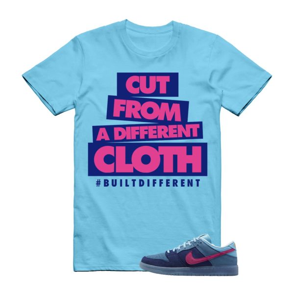 CLOTH T Shirt to match N SB Dunk Low Run The Jewels Deep Royal Blue Chill Active Pink Jezsport.com