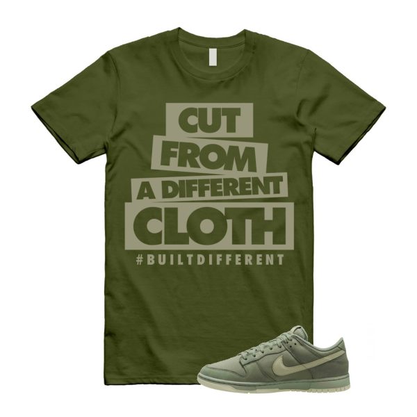 CLOTH T Shirt to match N Dunk Low Premium Oil Green Olive Aura Phantom Jezsport.com