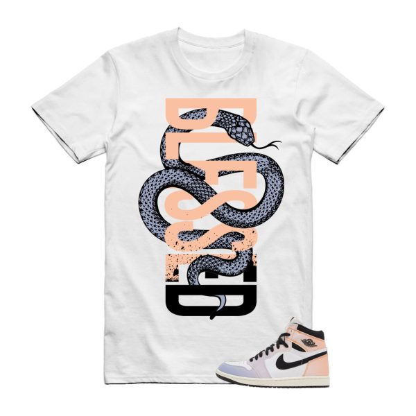 SNAKEBLS T Shirt to match J 1 Retro High OG Skyline Vivid Orange Black Iced Lilac True Blue Sail Jezsport.com