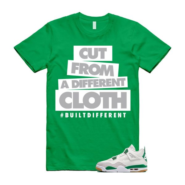 CLOTH T Shirt to match J 4 Retro SB Pine Green Neutral Grey Sail White Jezsport.com