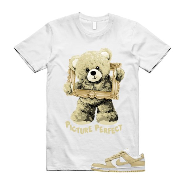 PIC T Shirt to match N Dunk Low Team Gold Wolf Grey White Retro Jezsport.com