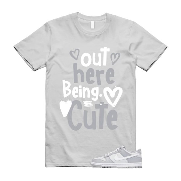 C2 T Shirt to match N Dunk Low Two Tone Grey Cool Medium White Jezsport.com