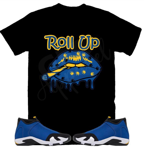 Roll Up Shirt to Match Retro 14 Laney, Laney 14s Shirt Jezsport.com