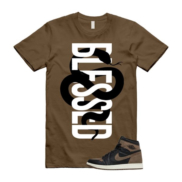 Palomino Sail 1 Metallic Gold Retro High OG Black T Shirt Match SNAKEBLS Jezsport.com