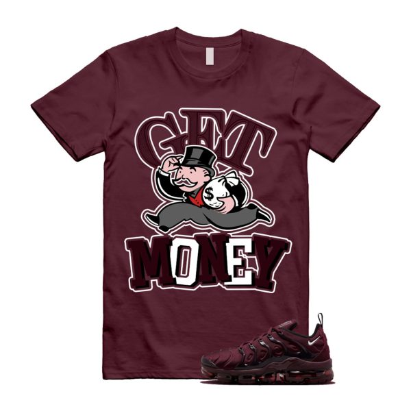 VaporMax Night Maroon Burgundy Cedar White Black Plus Air T Shirt Match GM Jezsport.com