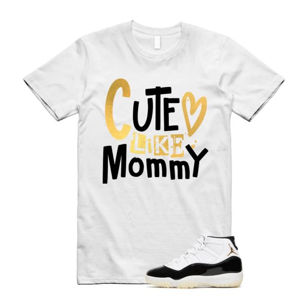 Metallic Gold DMP Defining Moments 11 Gratitude T Shirt Match MOMMY Jezsport.com