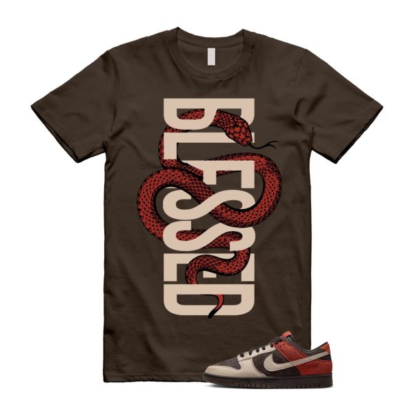 Dunk Red Panda Velvet Brown Sanddrift Rugged Orange Low T Shirt Match SNAKEBLS Jezsport.com