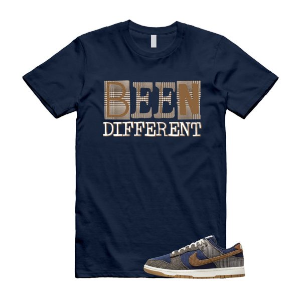 Dunk Tweed Midnight Navy Corduroy Ale Brown Pale Ivory T Shirt Match BEEN Jezsport.com