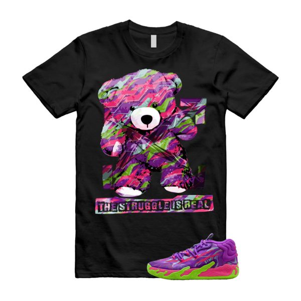 Toxic LaMelo Ball Purple Glimmer Green Gecko 03 Slime T Shirt Match STRUG Jezsport.com