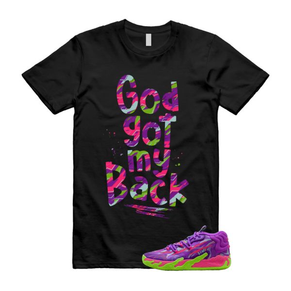 Toxic LaMelo Ball Purple Glimmer Green Gecko 03 Slime T Shirt Match GOD Jezsport.com