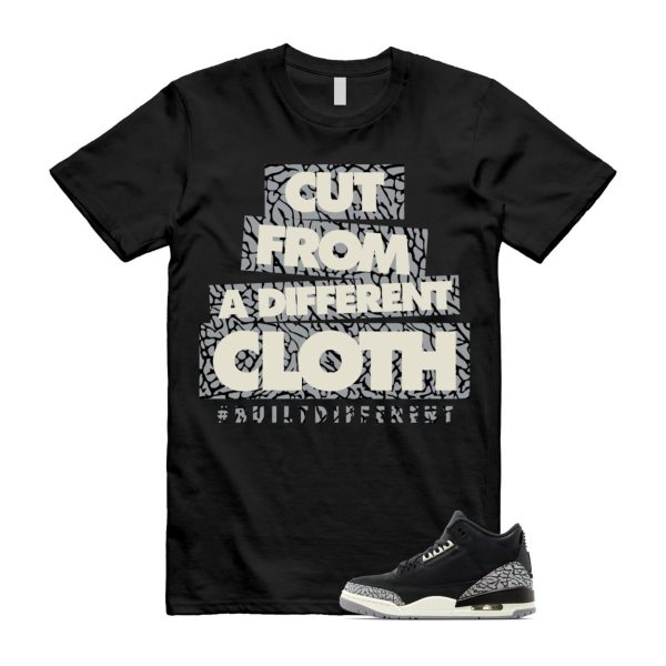 Off Noir 3 Black Cement Grey Coconut Milk T Shirt Match CLOTH Jezsport.com