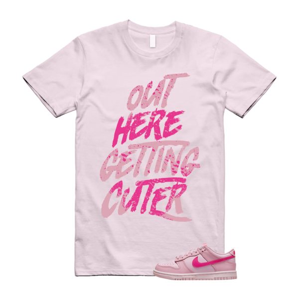 Dunk Triple Pink Valentines Day DTP Low GS Light Soft Prime 1 T Shirt Match CUTER Jezsport.com