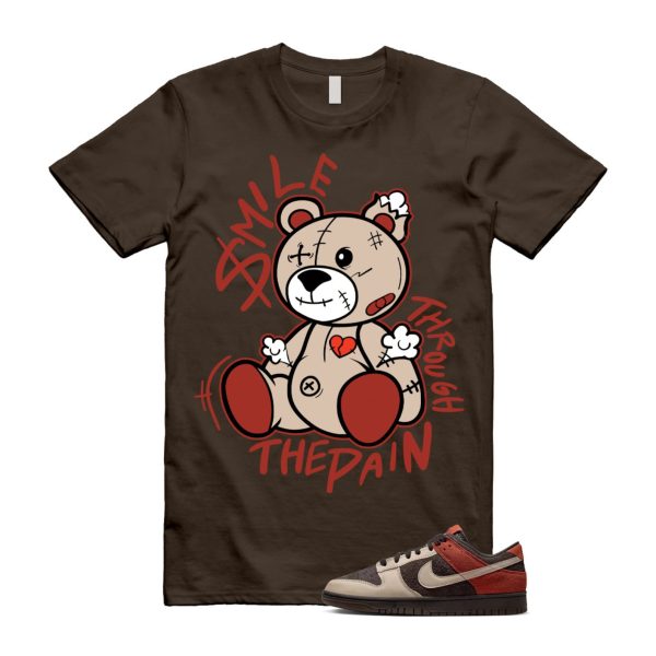 Dunk Red Panda Velvet Brown Sanddrift Rugged Orange Low T Shirt Match SM2 Jezsport.com