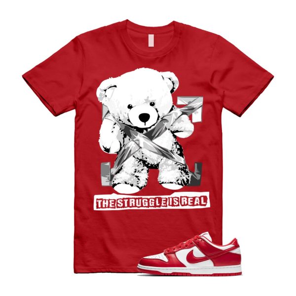 Dunk St. John's University Red White Low SP T Shirt Match STRUG Jezsport.com