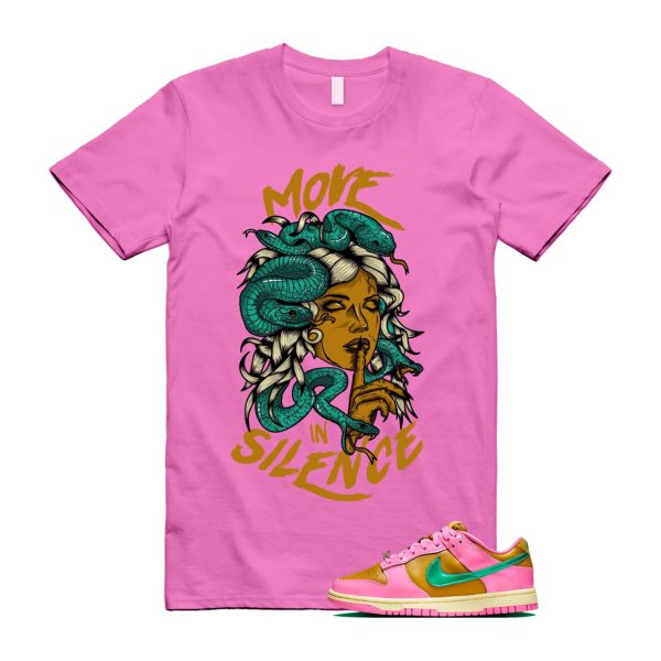 Dunk Parris Goebel Playful Pink Multi Color Bronzine Clear Jade Luminous Green Low QS T Shirt Match MIS Jezsport.com