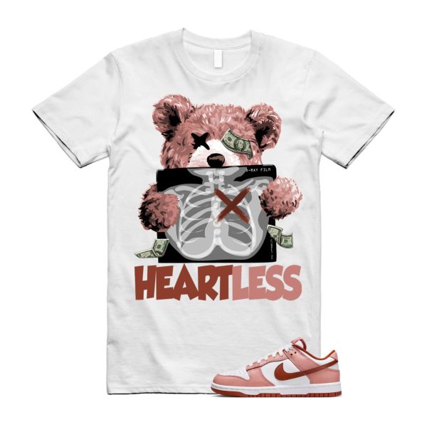 Dunk Red Stardust Rugged Orange Low White WMNS T Shirt Match HEART Jezsport.com