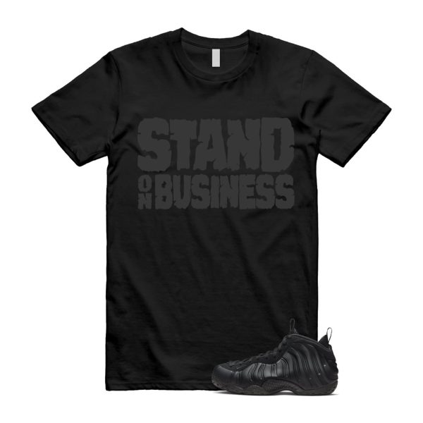 Foamposite Anthracite Air One Black T Shirt Match SOB Jezsport.com