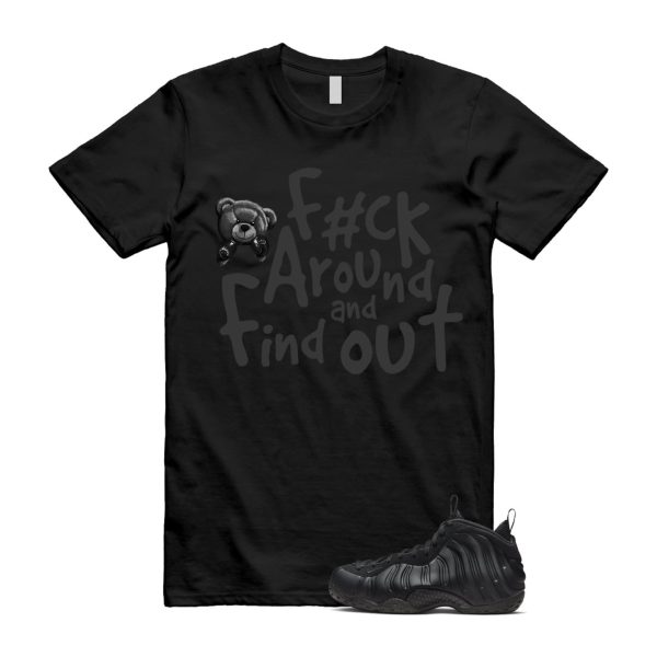 Foamposite Anthracite Air One Black T Shirt Match FCK Jezsport.com