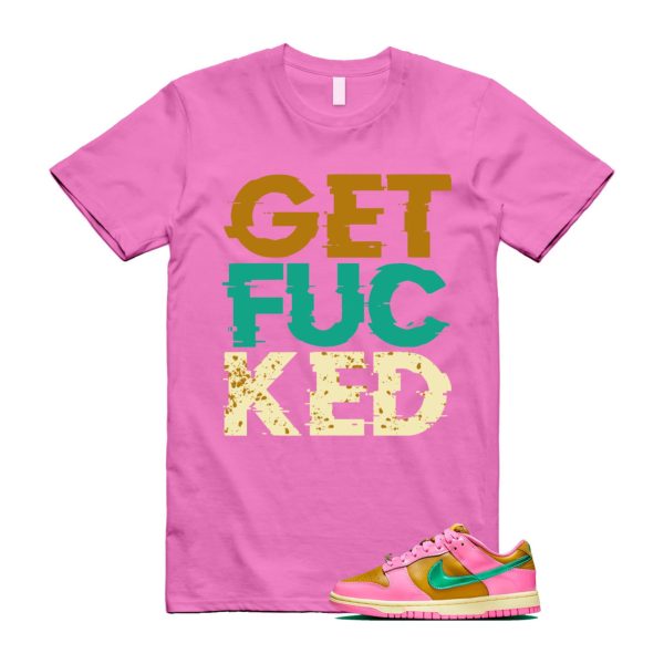 Dunk Parris Goebel Playful Pink Multi Color Bronzine Clear Jade Luminous Green Low QS T Shirt Match GF Jezsport.com