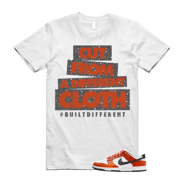 Dunk Night Sky Campfire Orange Anthracite Low Summit White T Shirt Match CLOTH Jezsport.com