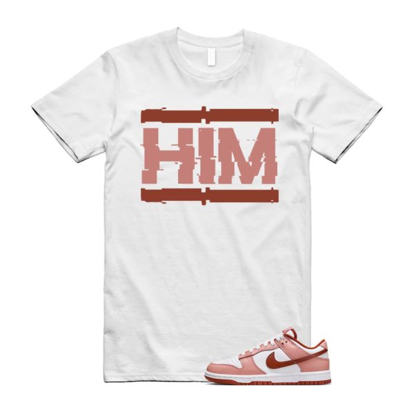 Dunk Red Stardust Rugged Orange Low White WMNS T Shirt Match HIM Jezsport.com