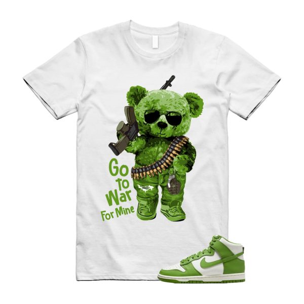 Dunk Chlorophyll Green Sail High T Shirt Match WAR Jezsport.com