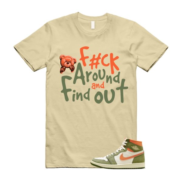 Craft Celadon 1 High OG Sky J Light Olive Bright Mandarin Coconut Milk T Shirt Match FCK Jezsport.com