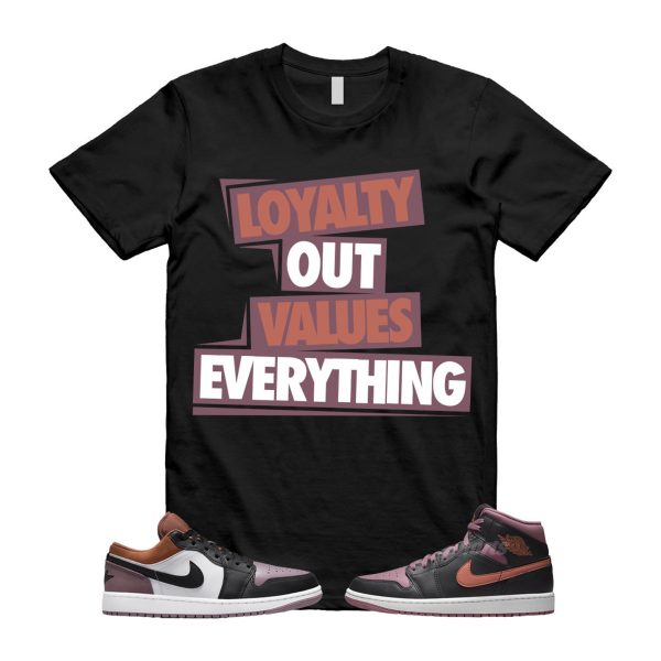 Sky J Mauve 1 Low SE Orange White Black T Shirt Match LOVE Jezsport.com