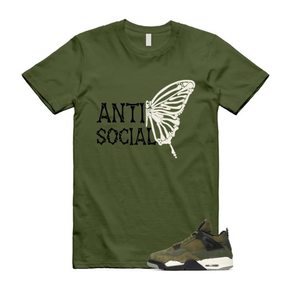 4 Olive Craft Medium SE Pale Vanilla Khaki Black Sail T Shirt Match ASB Jezsport.com