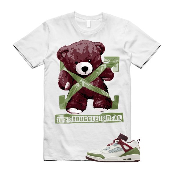 Spizike Chinese New Year Dragon Oil Green Dark Team Red Metallic Gold Grain Sail T Shirt Match STRUG Jezsport.com