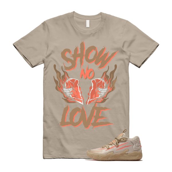 Chinese New Year LaMelo Ball MB.03 Gold Fluro Peach Pes T Shirt Match NO LOVE Jezsport.com