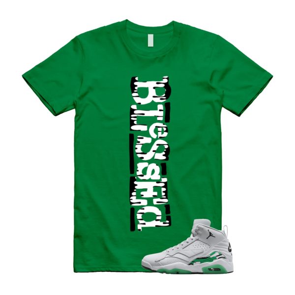 MVP Lucky Green Pure Platinum White Air 678 Black T Shirt Match B2 Jezsport.com