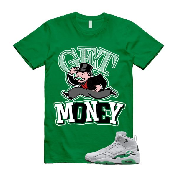 MVP Lucky Green Pure Platinum White Air 678 Black T Shirt Match GM Jezsport.com