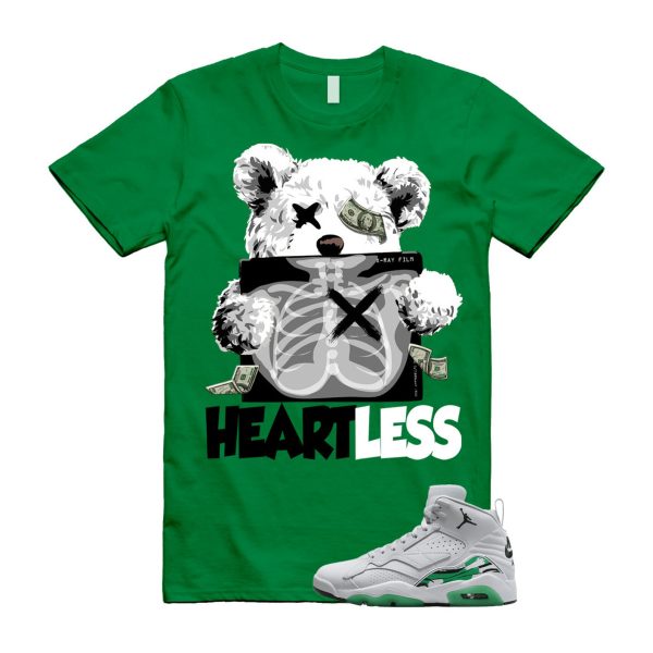 MVP Lucky Green Pure Platinum White Air 678 Black T Shirt Match HEART Jezsport.com