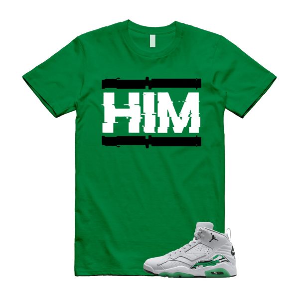 MVP Lucky Green Pure Platinum White Air 678 Black T Shirt Match HIM Jezsport.com