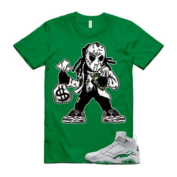 MVP Lucky Green Pure Platinum White Air 678 Black T Shirt Match JASON Jezsport.com