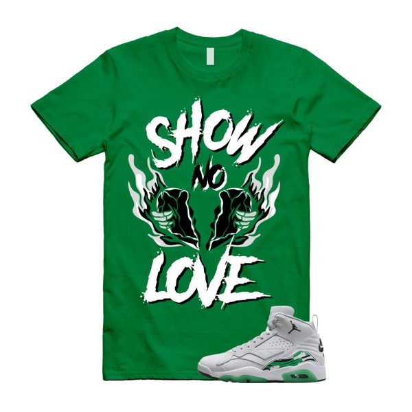 MVP Lucky Green Pure Platinum White Air 678 Black T Shirt Match NO LOVE Jezsport.com